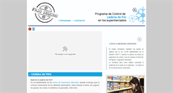Desktop Screenshot of frio-seguro.com.ar
